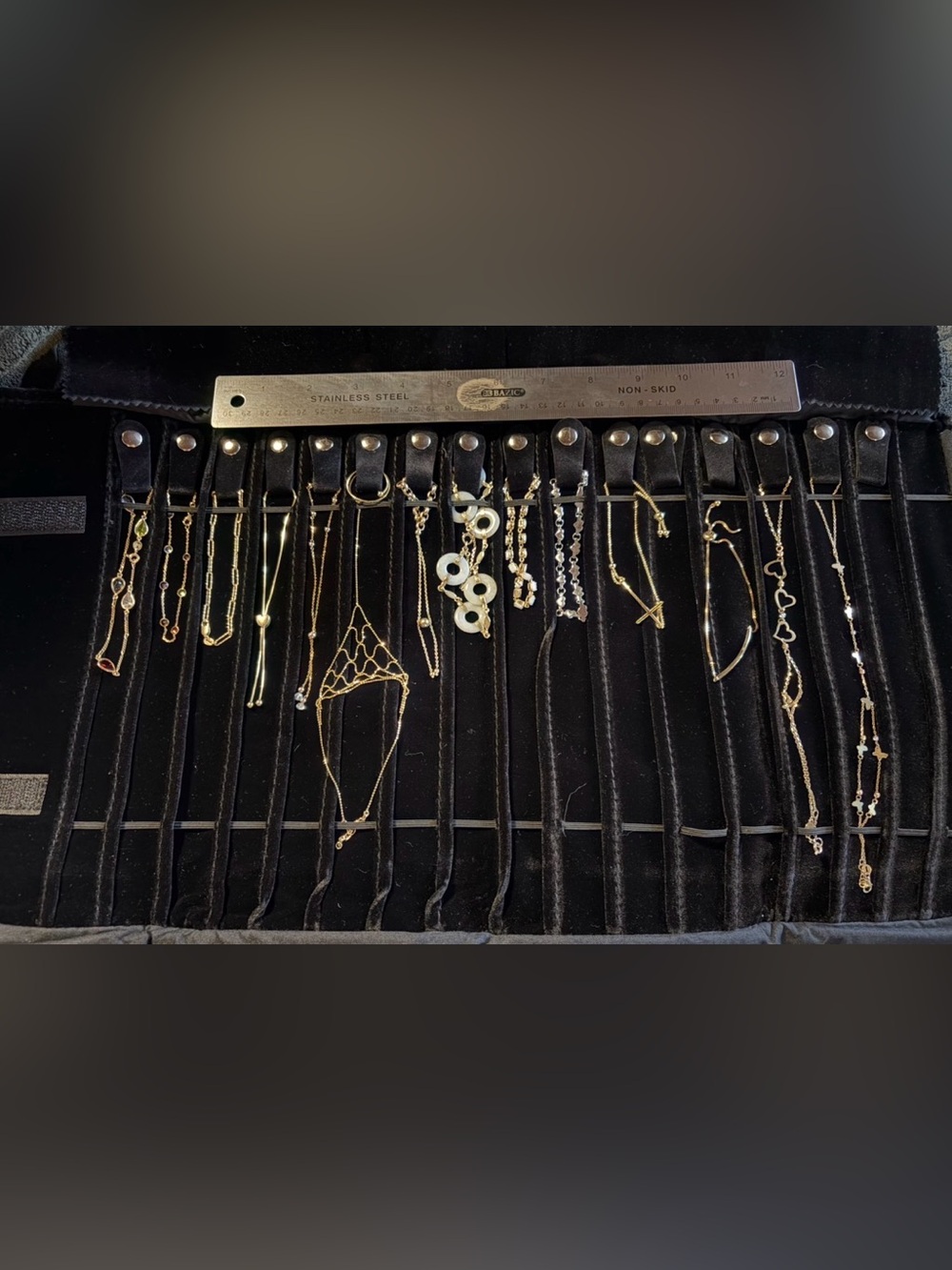 Solid 10k & 14k real gold bracelets of various sizes and styles sold separately